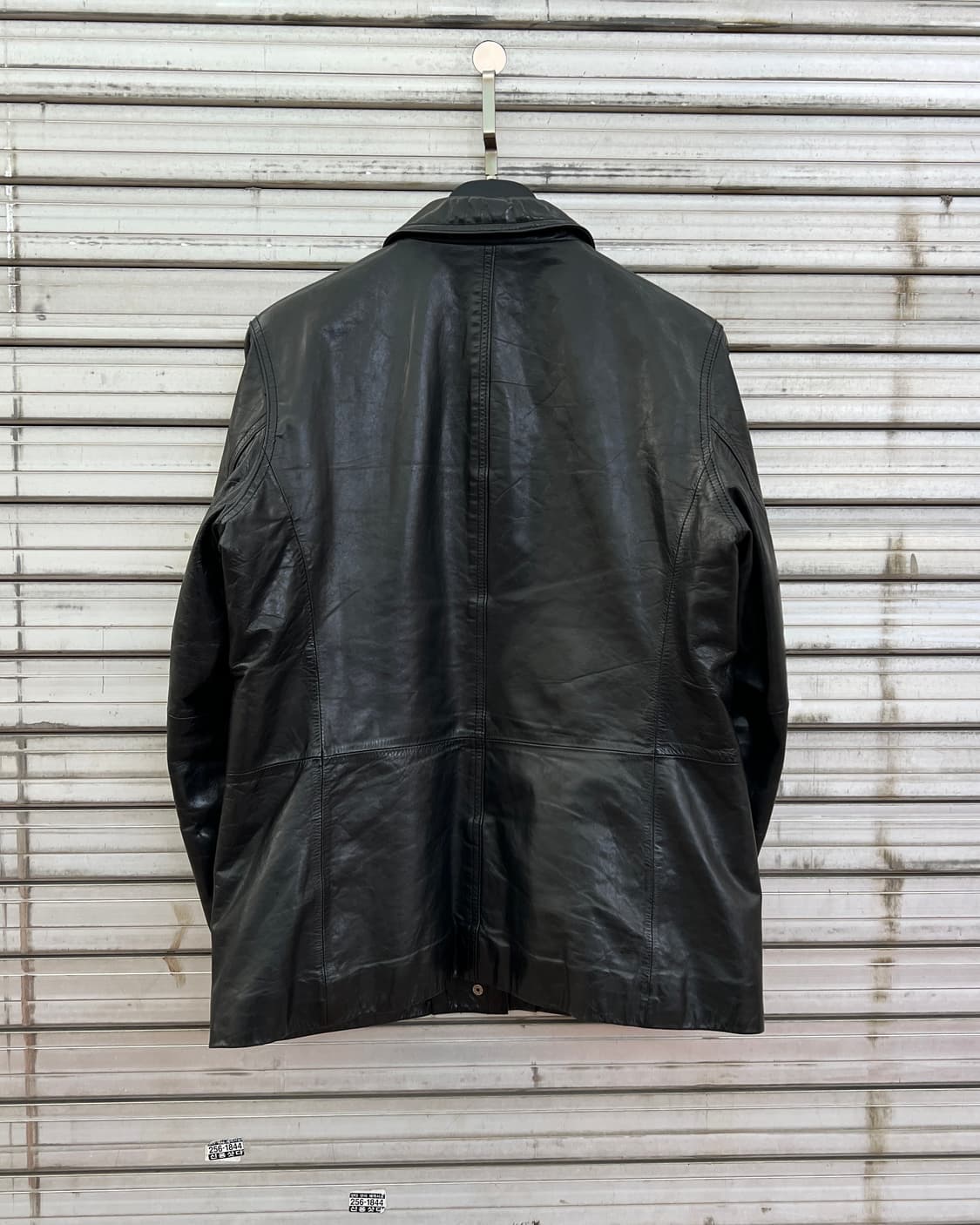 [L] 90s 아르마니 익스체인지 레더 카코트 상품이미지6