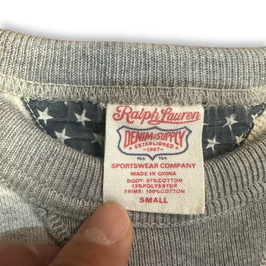 데님앤서플라이 맨투맨 상품이미지4