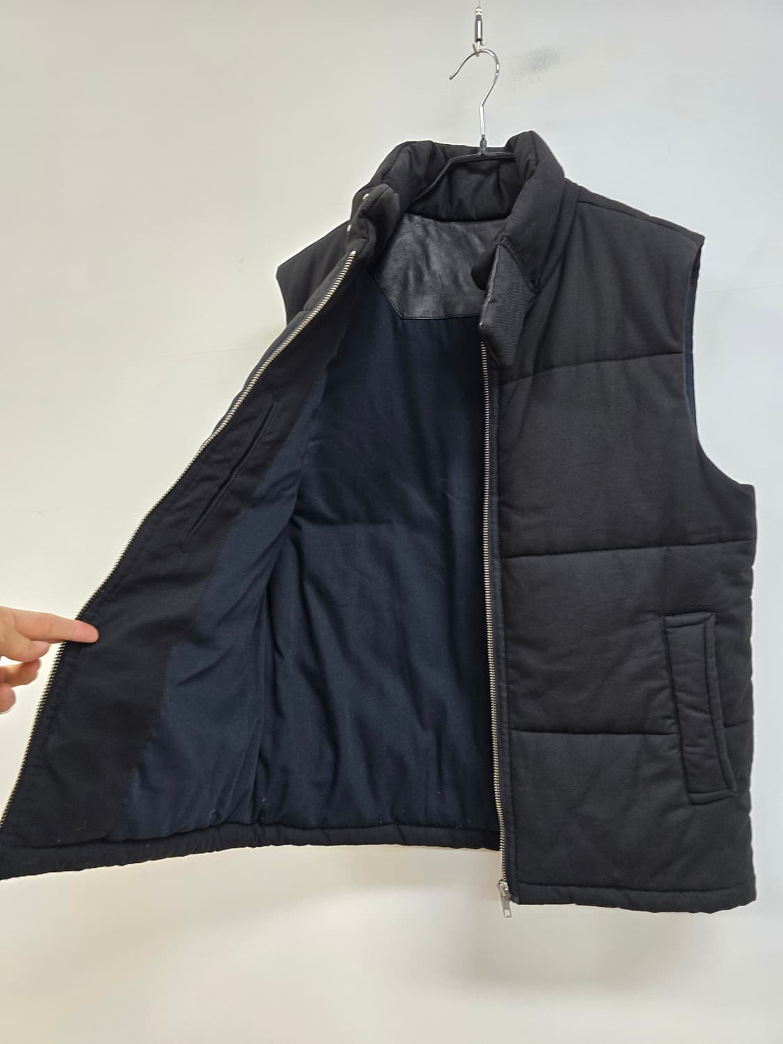 산드로 반목 패딩 베스트 상품이미지3