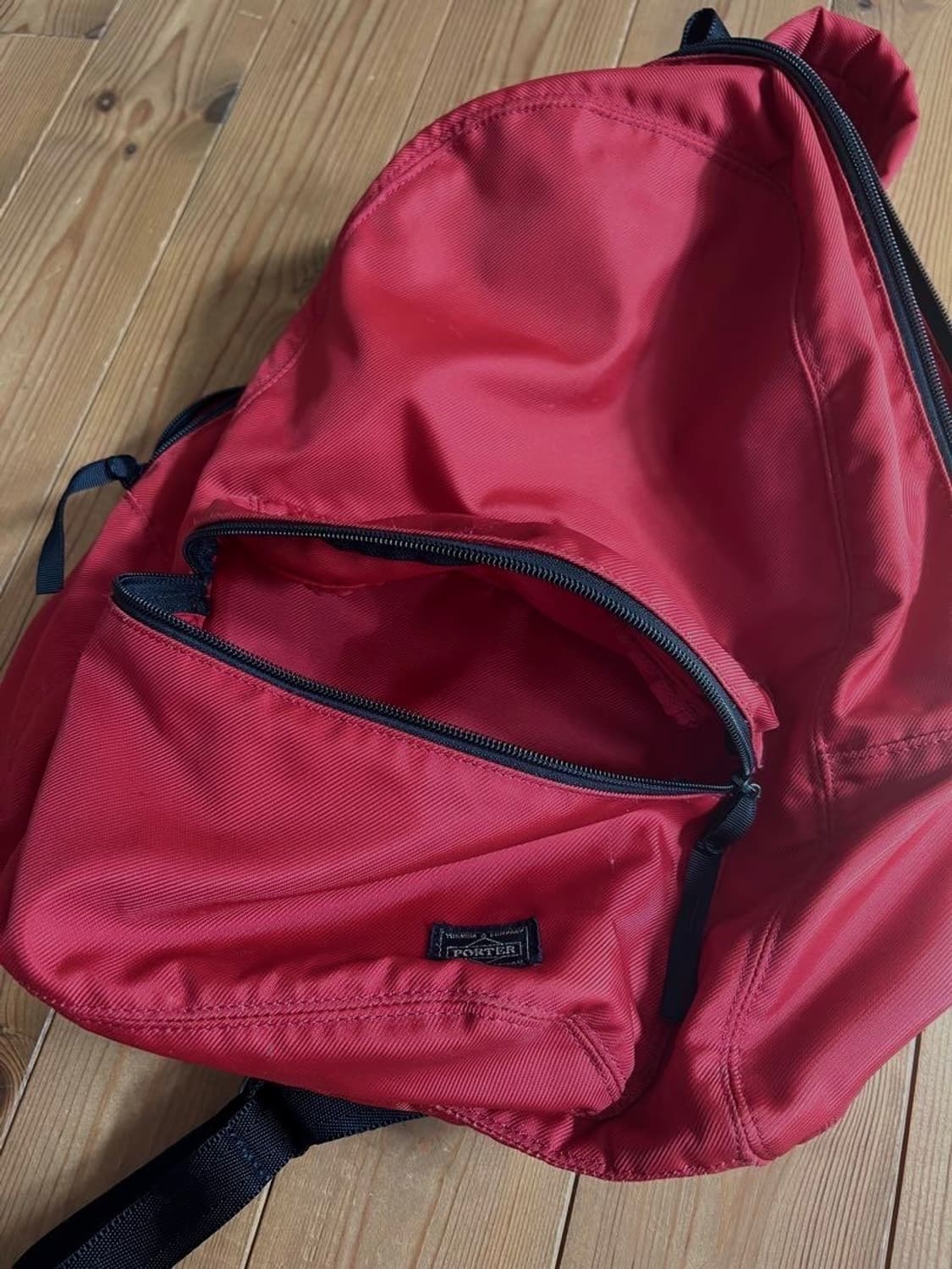 PORTER 포터 ROUND DAYPACK 데이팩 RED 상품이미지5