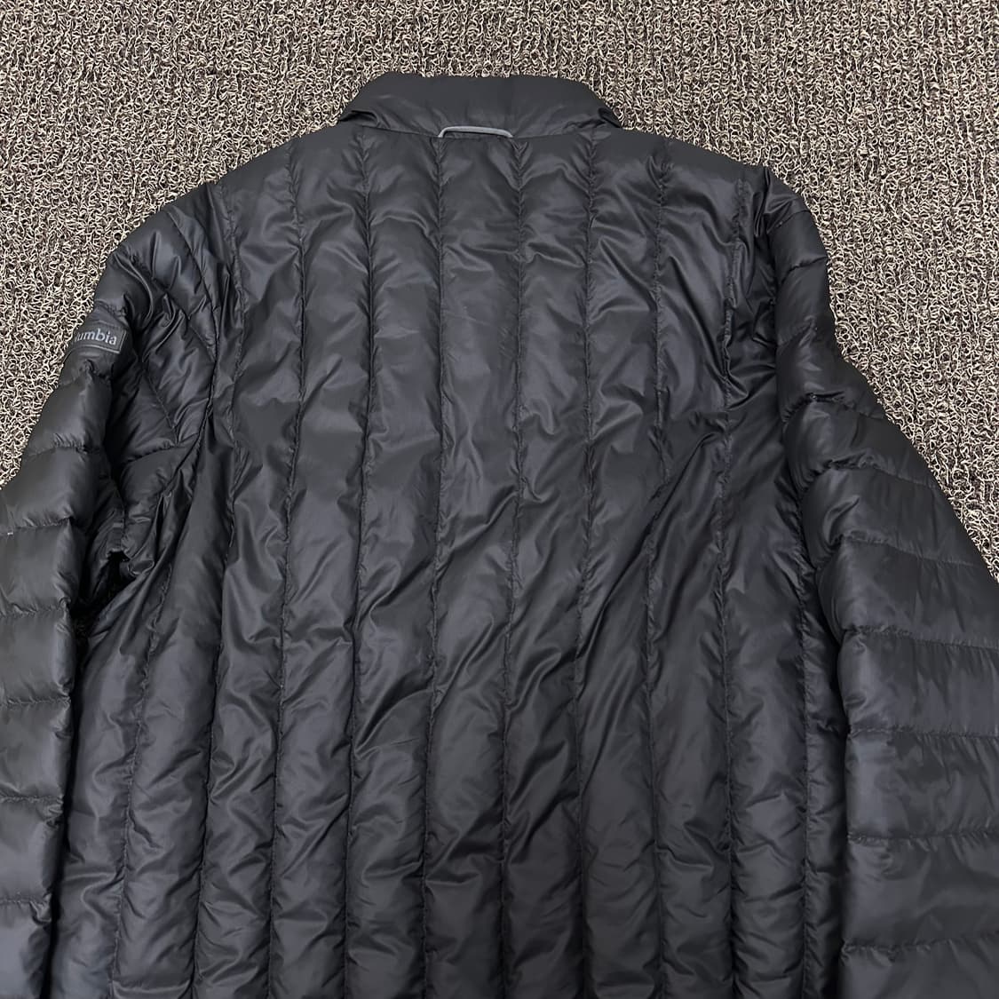 컬럼비아 구스다운 패딩 점퍼 블랙 XL 상품이미지5