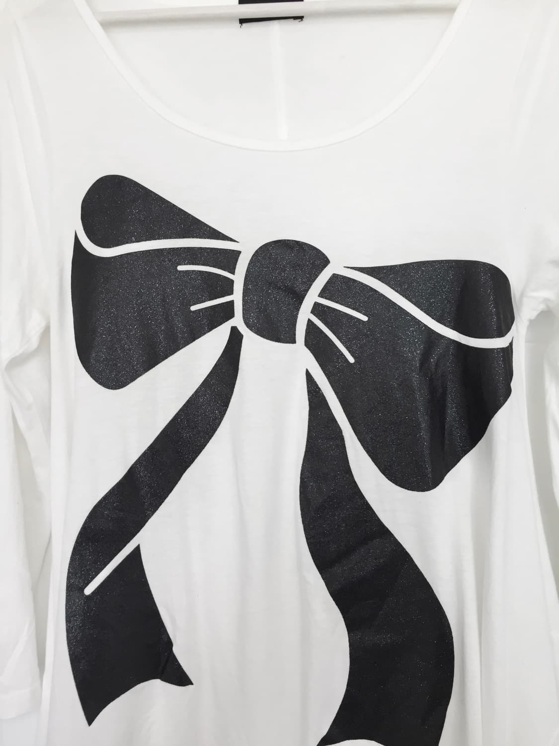 Big Bow Print flare one piece 상품이미지5