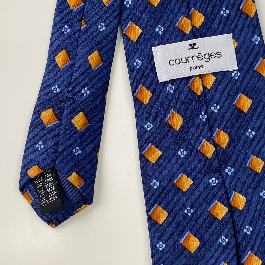 꾸레쥬 정품 명품 넥타이 (COURREGES) 상품이미지6