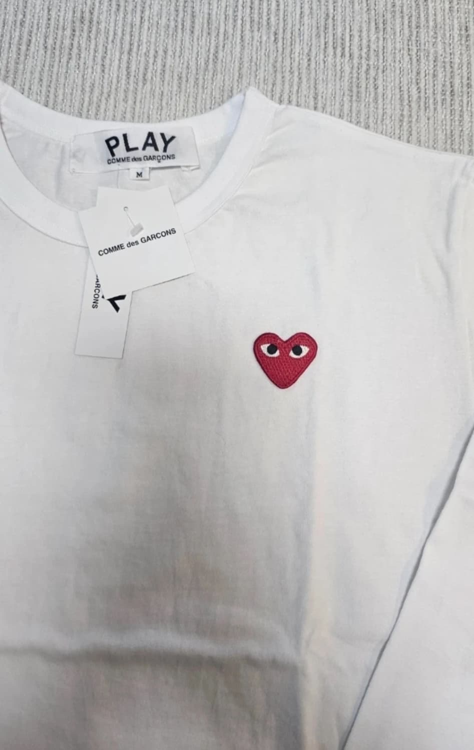 꼼데가르송 롱슬리브M (새상품) 상품이미지6