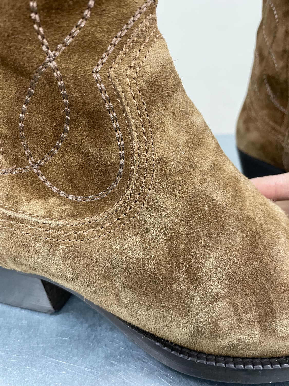 마시모두띠 스웨이드 웨스턴 부츠 38 상품이미지7