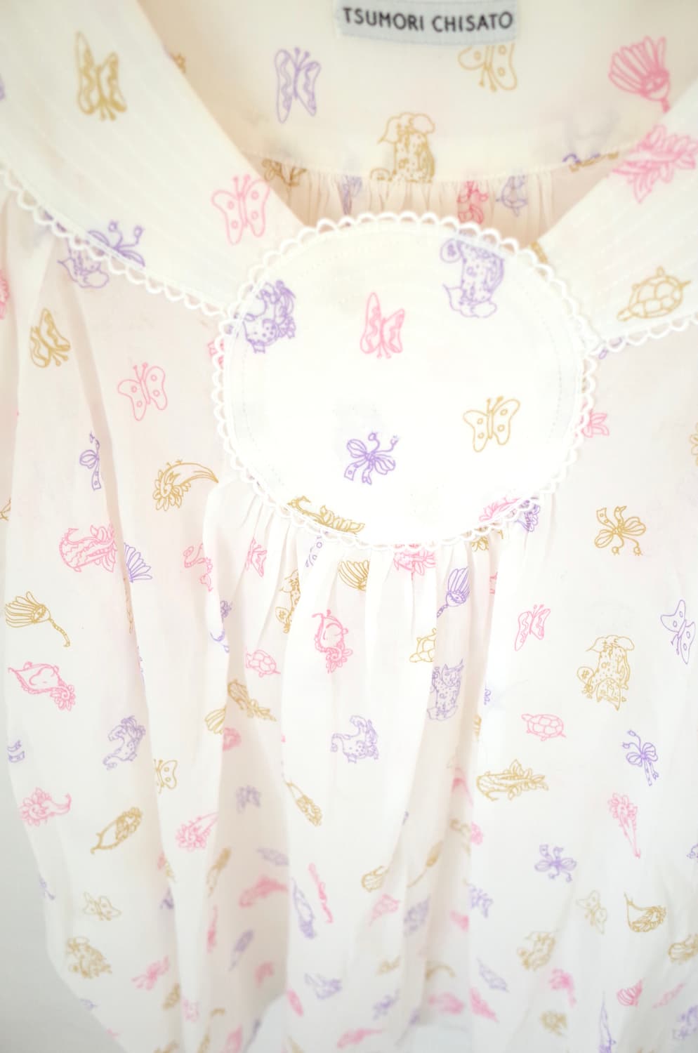 츠모리치사토 패턴 블라우스 상품이미지3