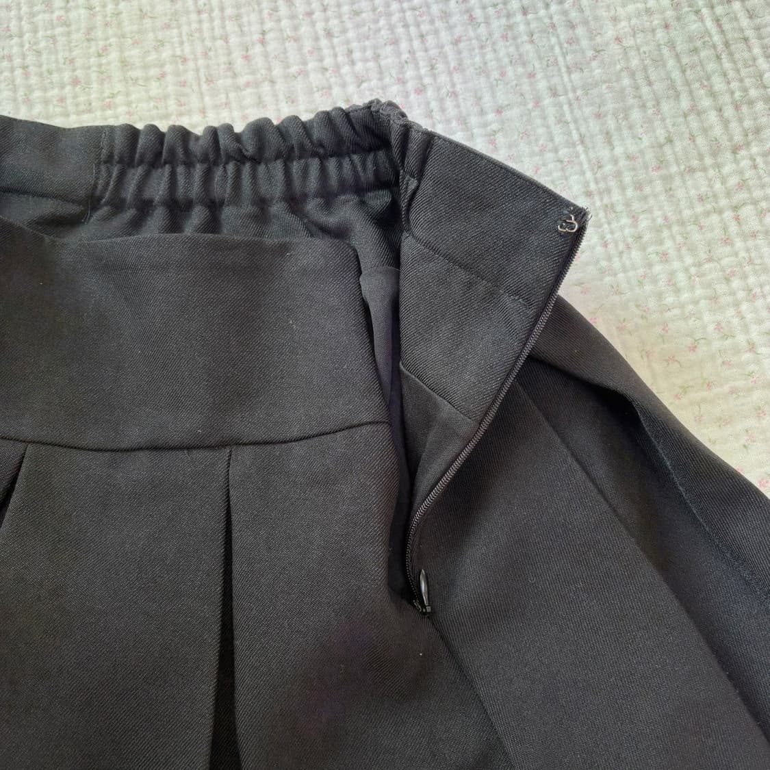 lNGNI 잉그니/ 플리츠스커트 모리걸플리츠스커트 블랙스커트 미니스커트 상품이미지4