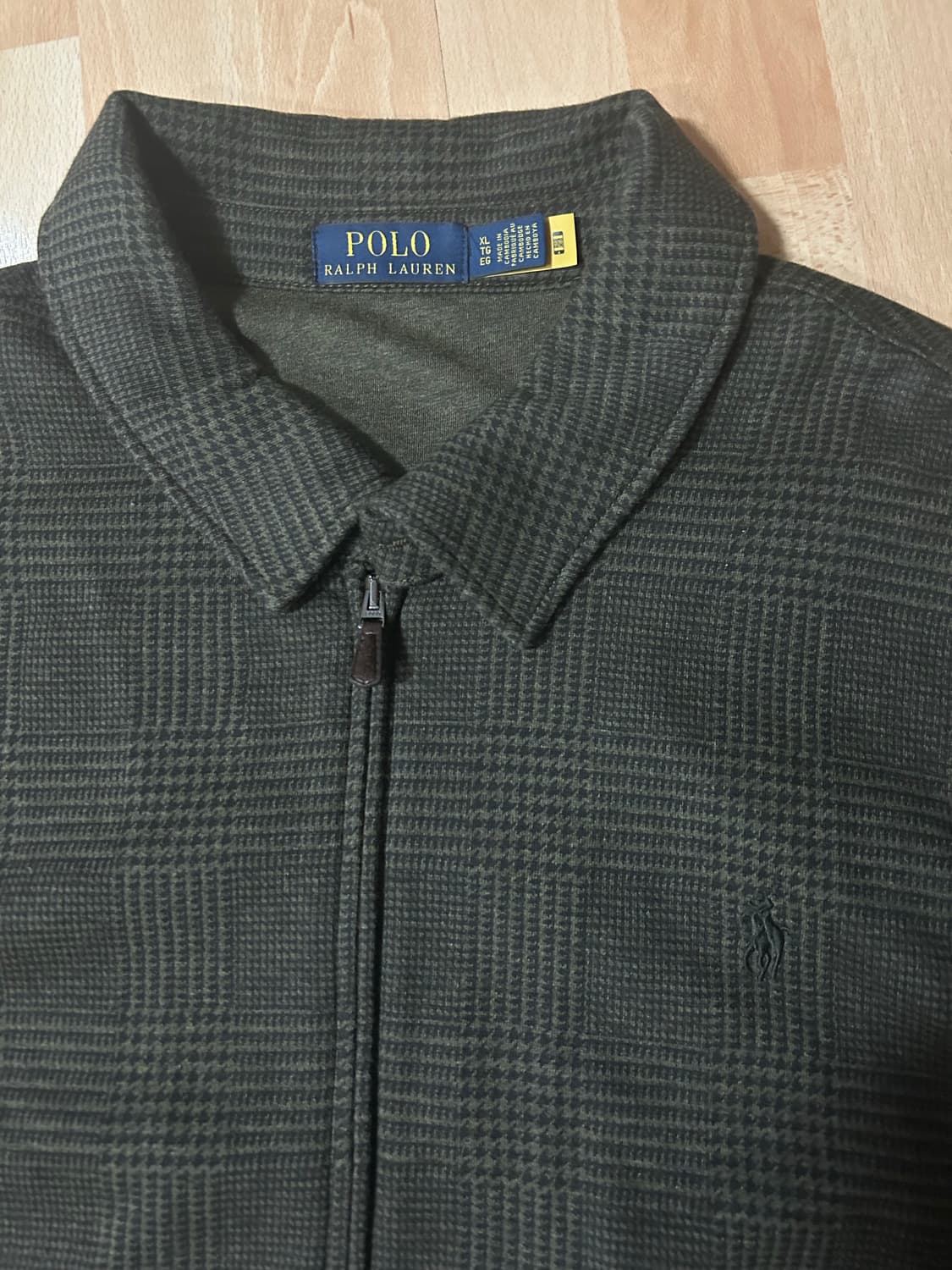 폴로 체크자켓 xl  상품이미지1