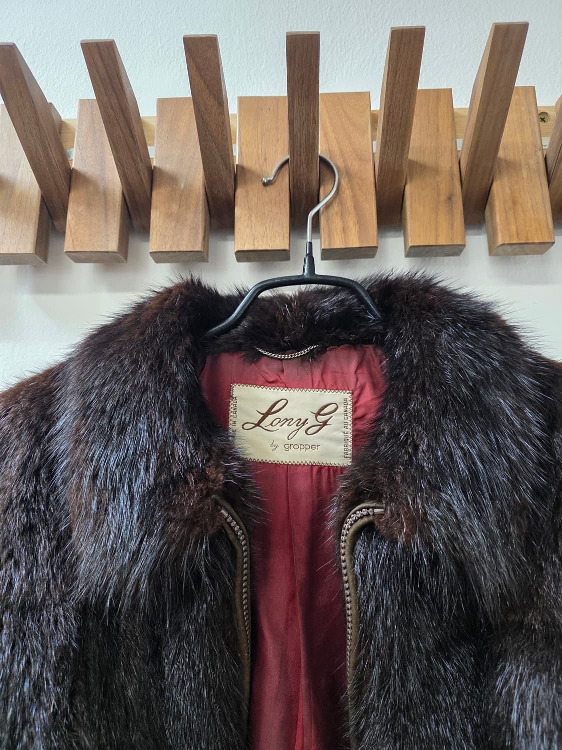 캐나다브라운밍크숏자켓 상품이미지3