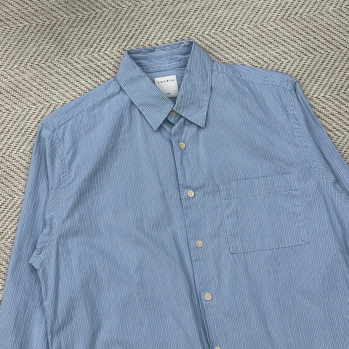 산드로 스트라이프 셔츠 r2326 상품이미지3