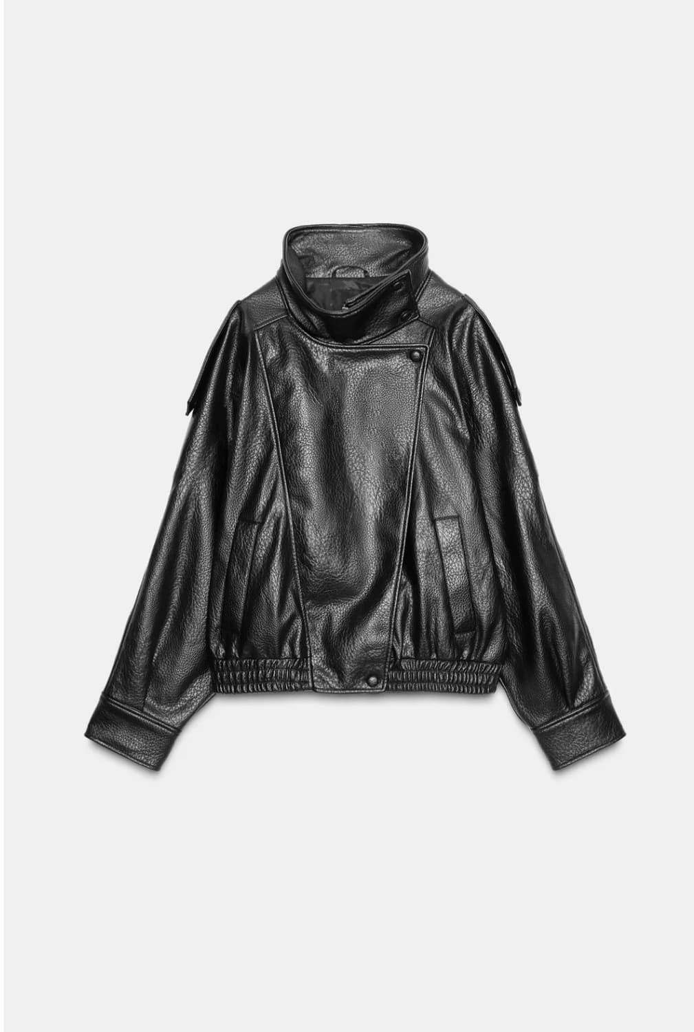 자라 페이크 레더 자켓 점퍼 xs 상품이미지1