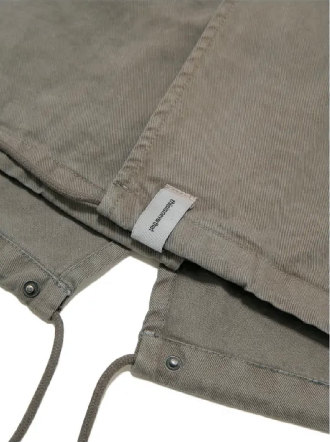 디스이즈네버댓 야상 파카 코트 (올리브) 상품이미지3