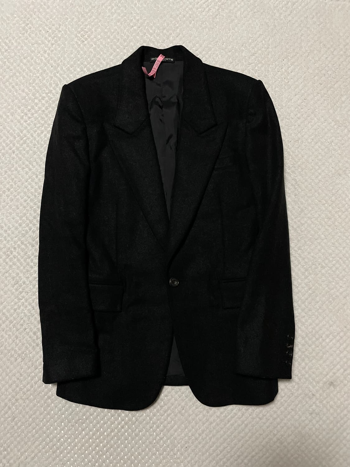 [4] JUNN.J 준지 정욱준 웨스턴 무드 피크드 라펠 울 자켓 상품이미지1