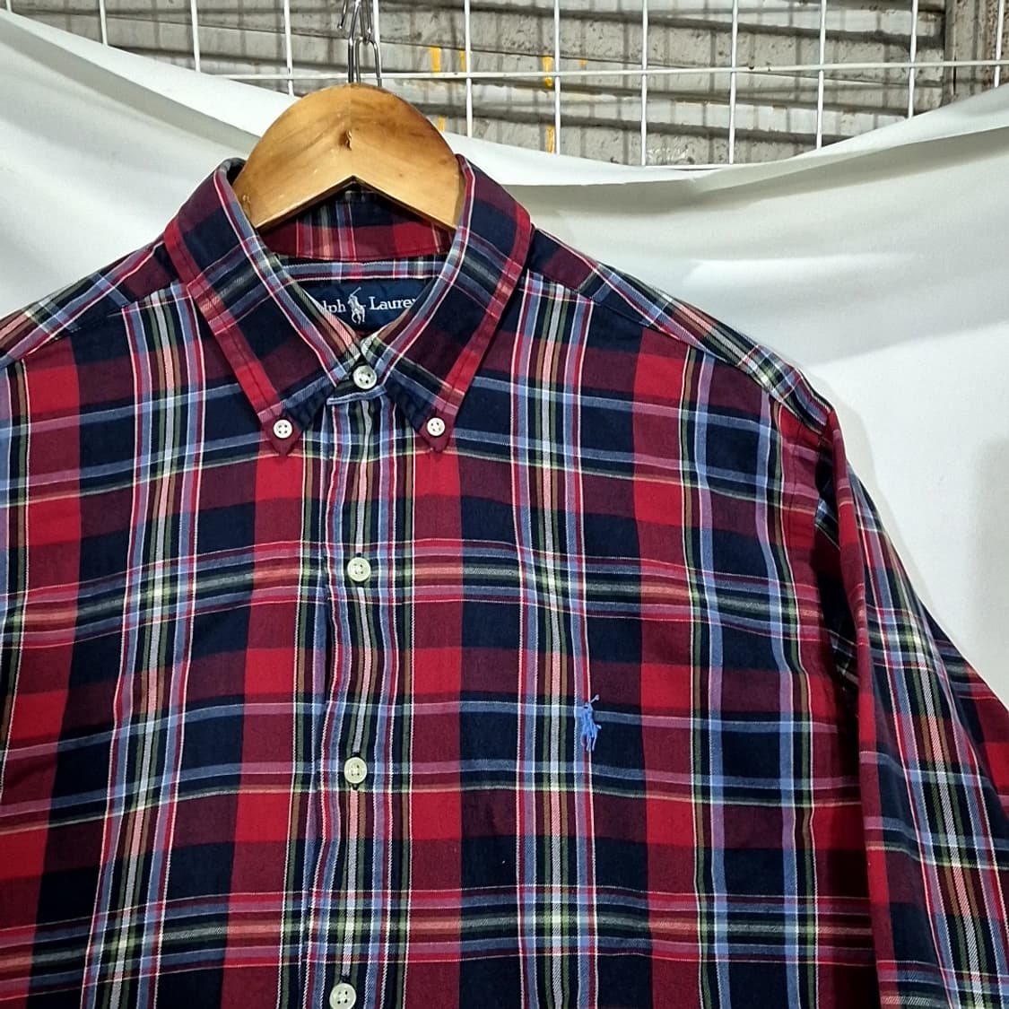 폴로 랄프로렌 체크 셔츠 상품이미지2