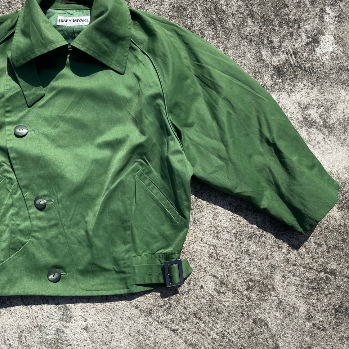 [M] 80s Issey Miyake 이세이미야케 벨티드 자켓 상품이미지6