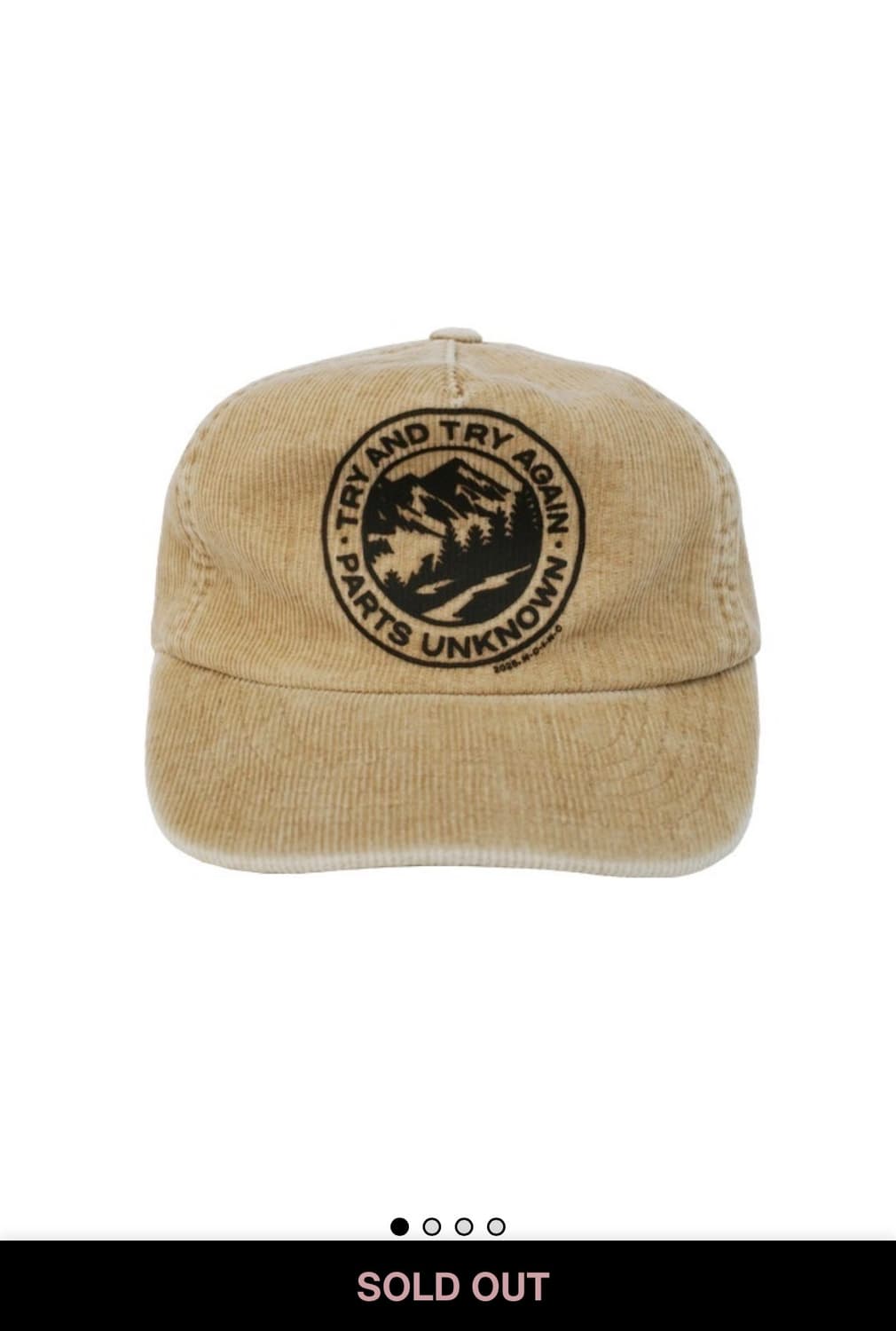 컬렉트피시스 TATA CORDUROY CAP (BEIGE) 상품이미지1