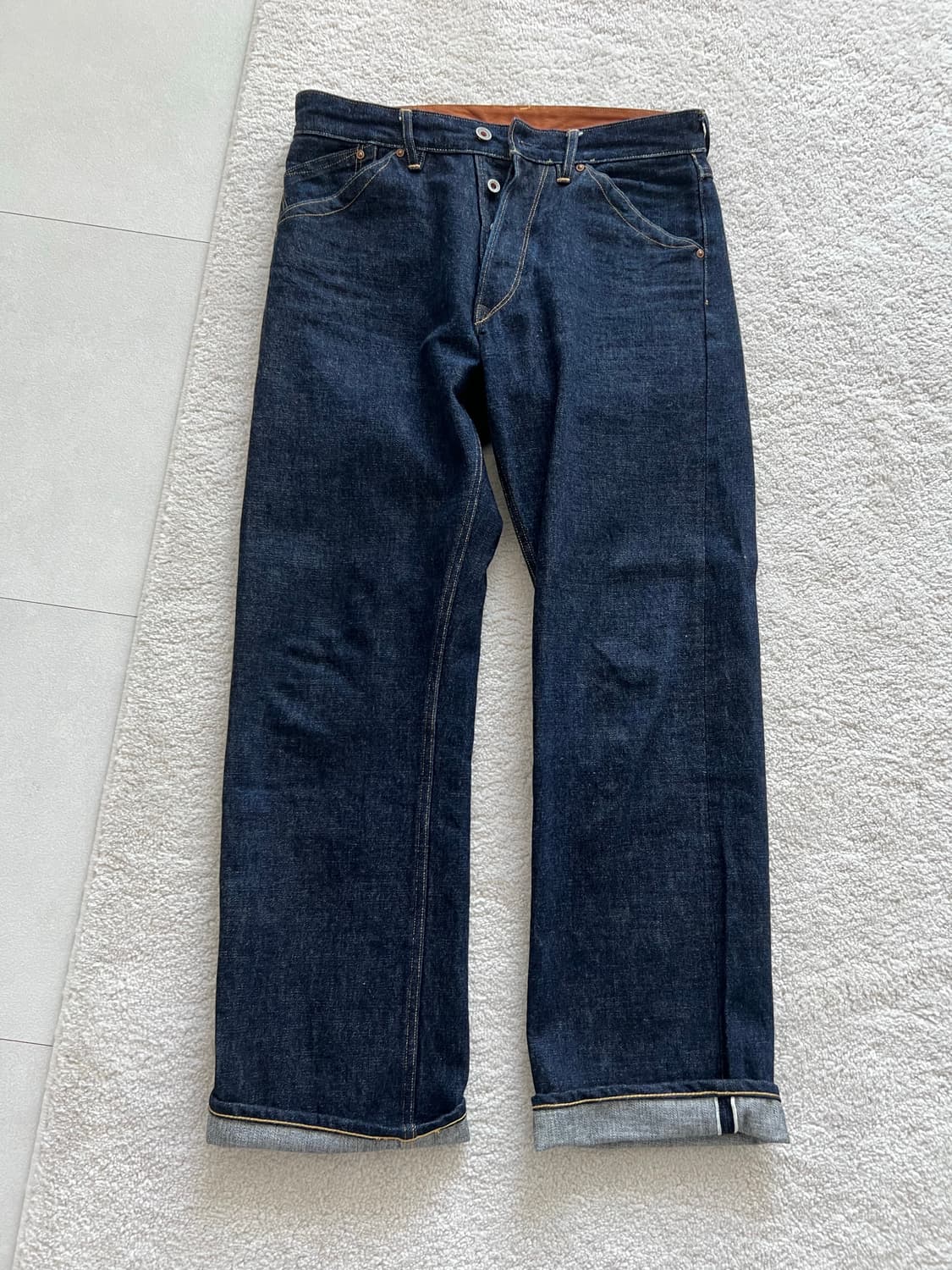 스티븐슨 오버롤 신치백 280 셀비지 데님 상품이미지1