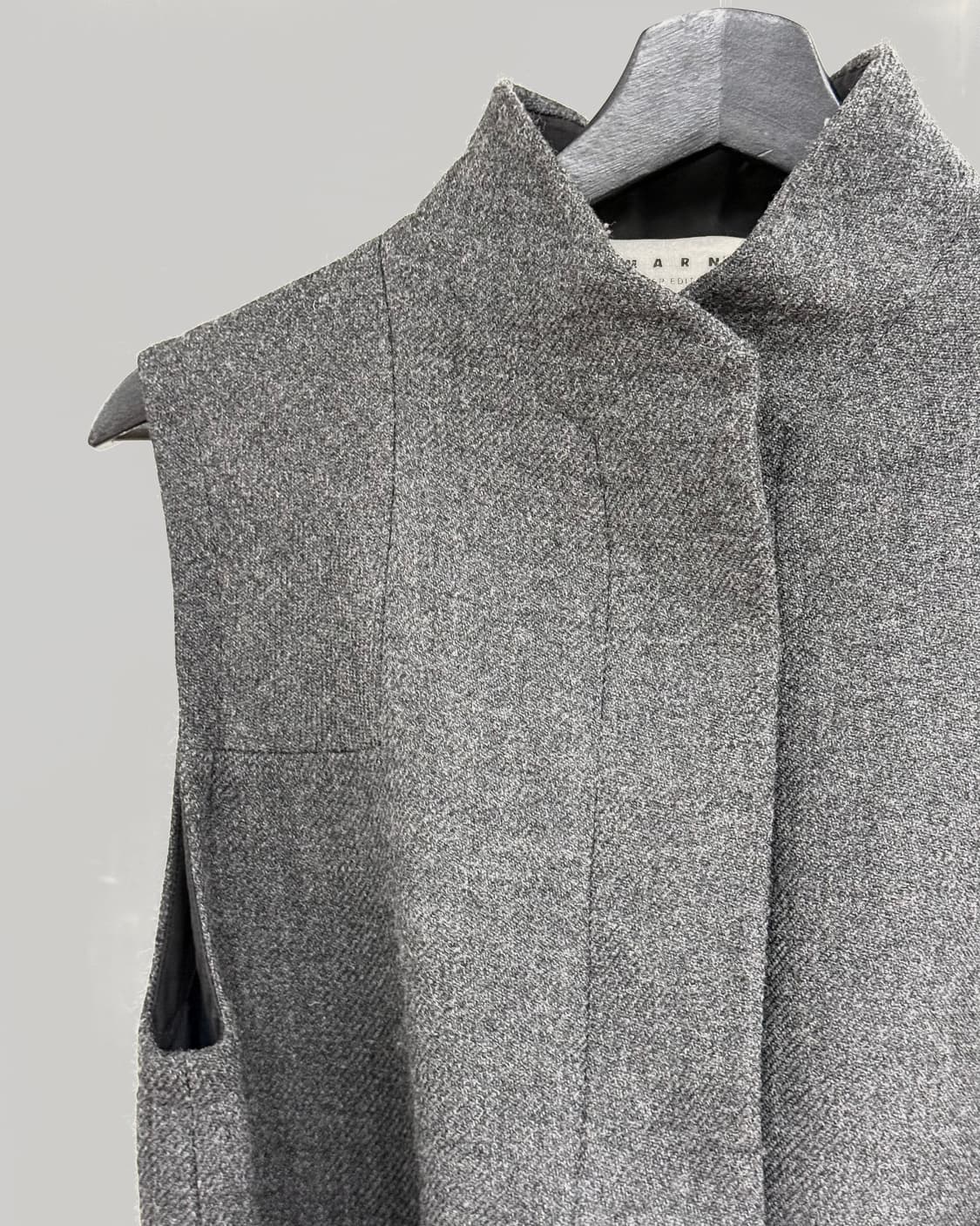 마르니 그레이 벨티드 베스트 상품이미지3