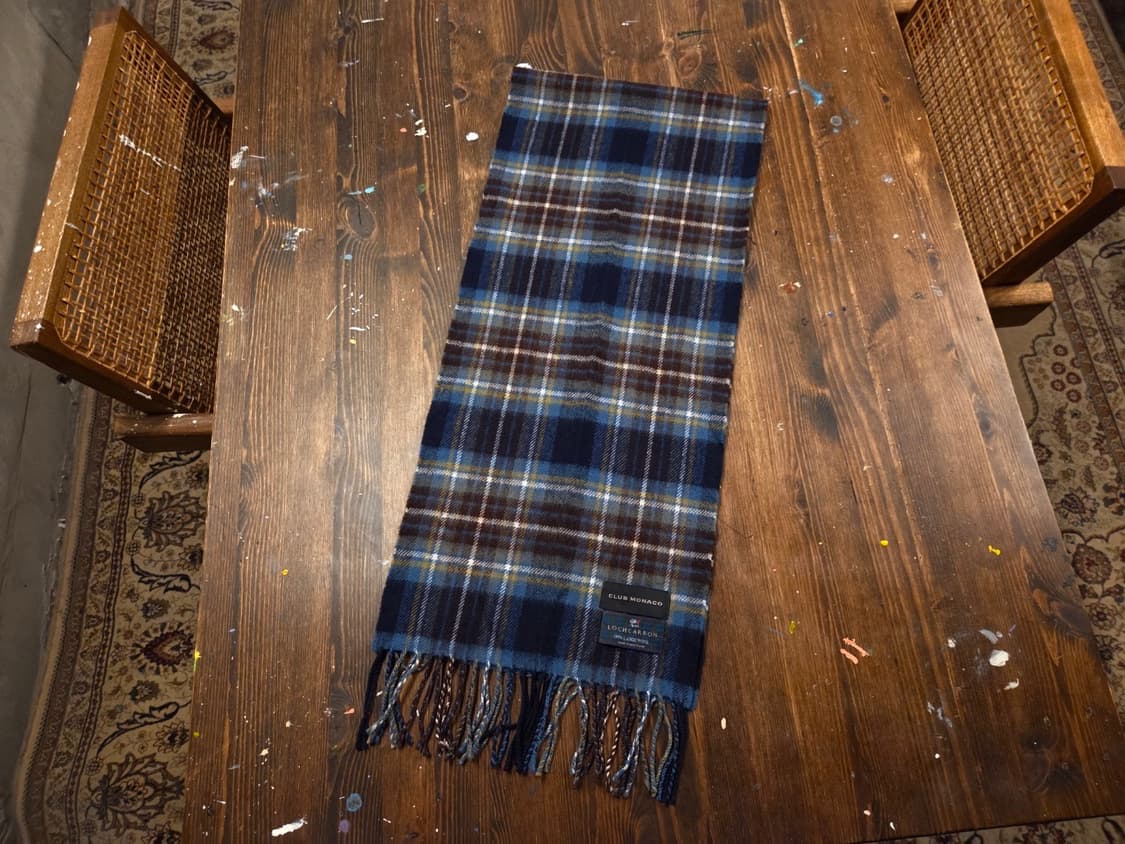 LOCHARRON X 클럽모나코 머플러 상품이미지1