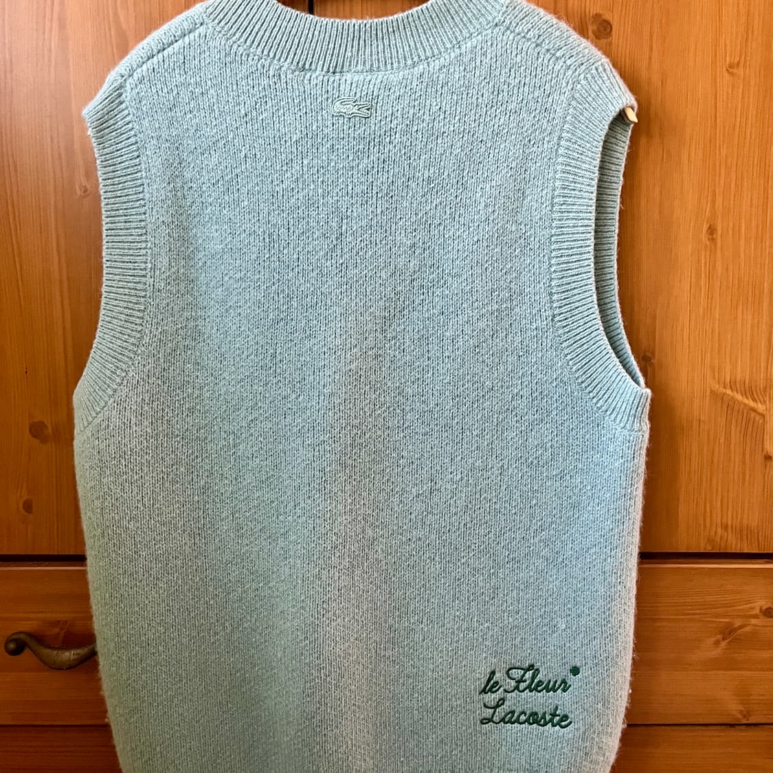 르 플레르 X 라코스테 V넥 조끼 상품이미지5