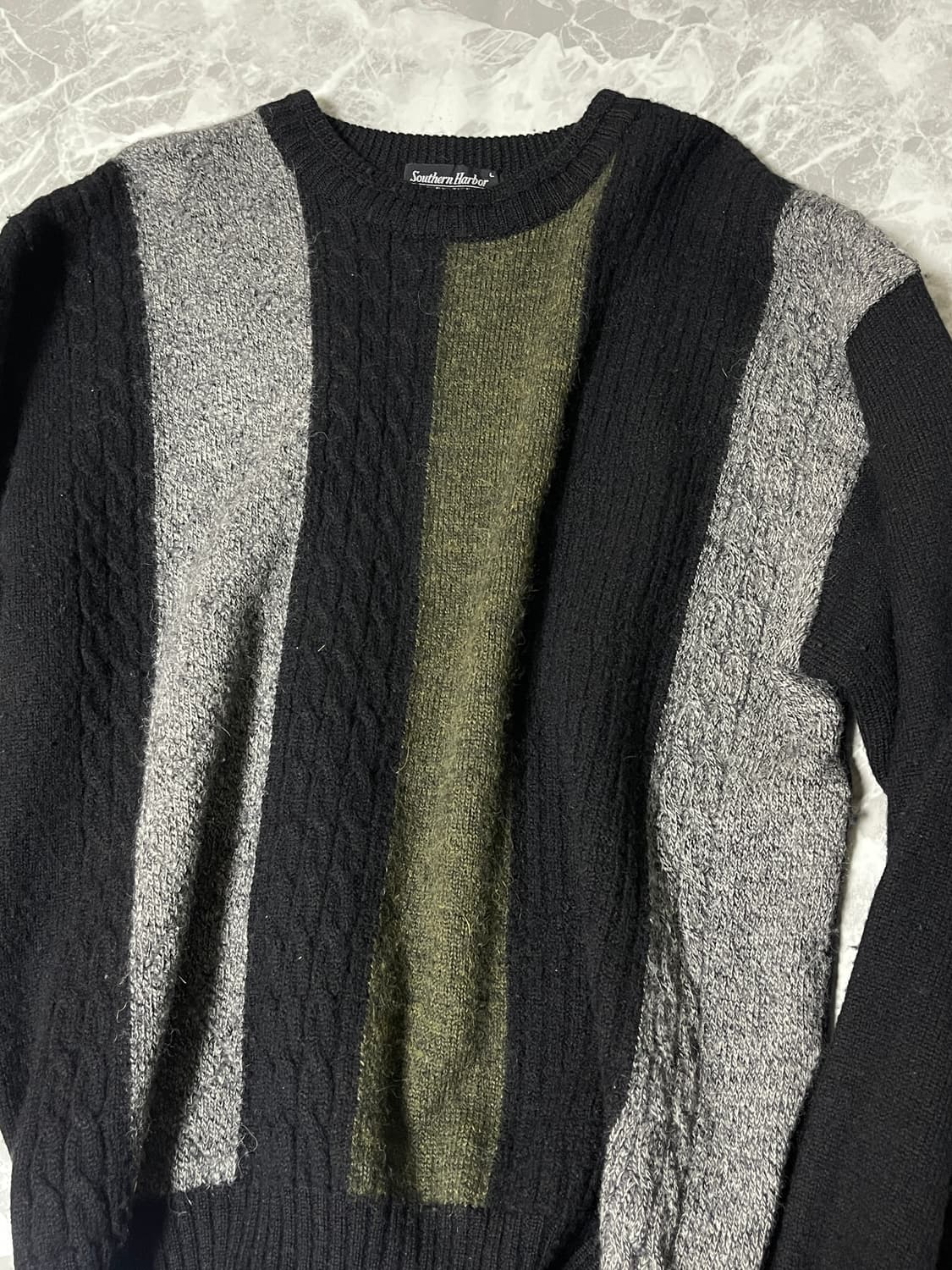 (Japanese vintage)wool grunge knit 상품이미지4