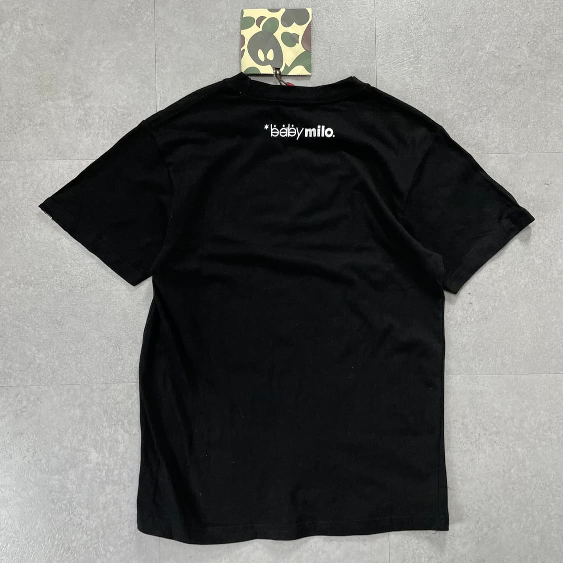 베이비 마일로 데드스탁 큐빅 반팔 티셔츠 상품이미지3