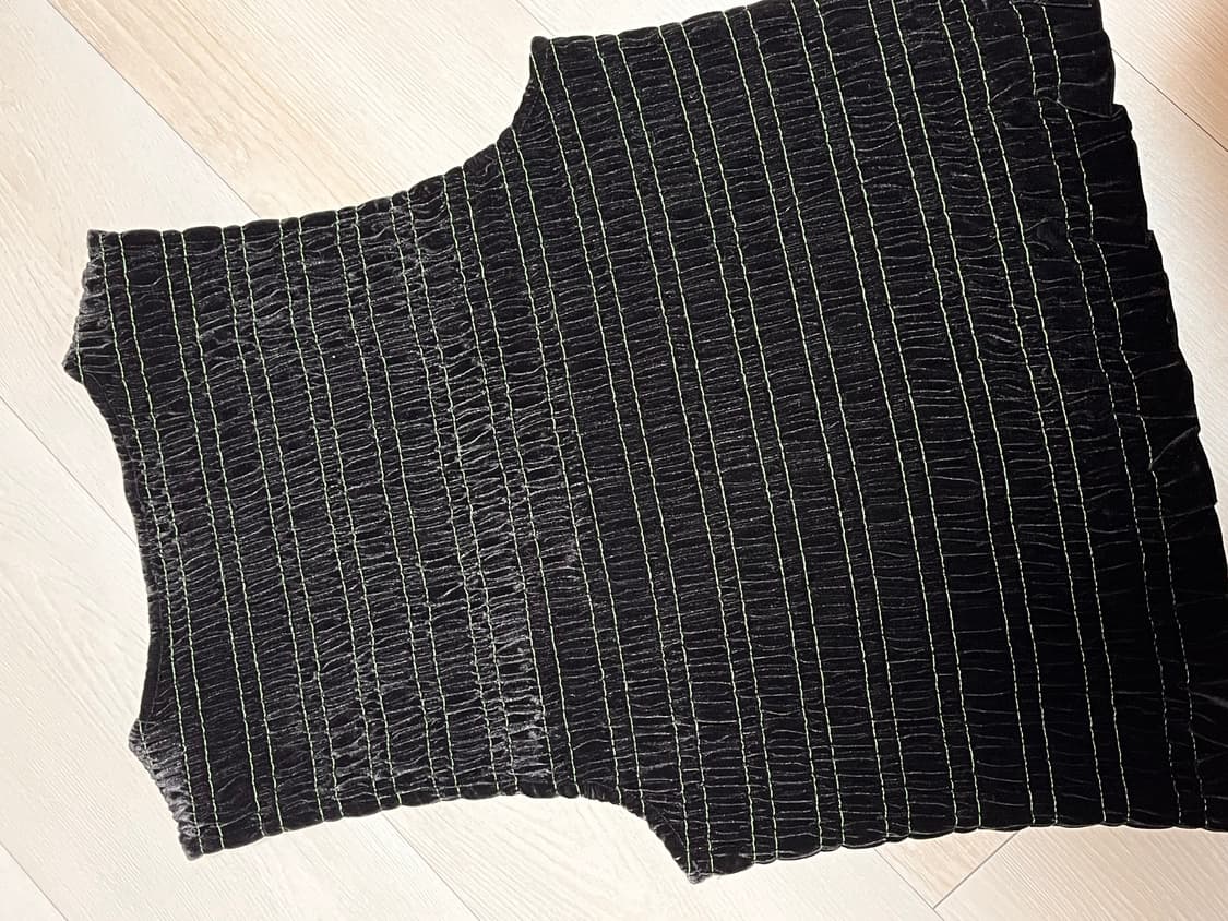 가니 벨벳 뷔스티에 40 새상품 상품이미지6