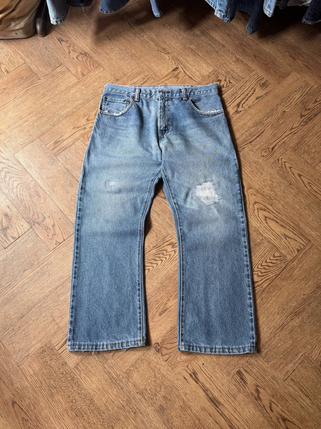 [32]리바이스 517 빈티지 워싱 리워크 플레어진 F59 상품이미지1