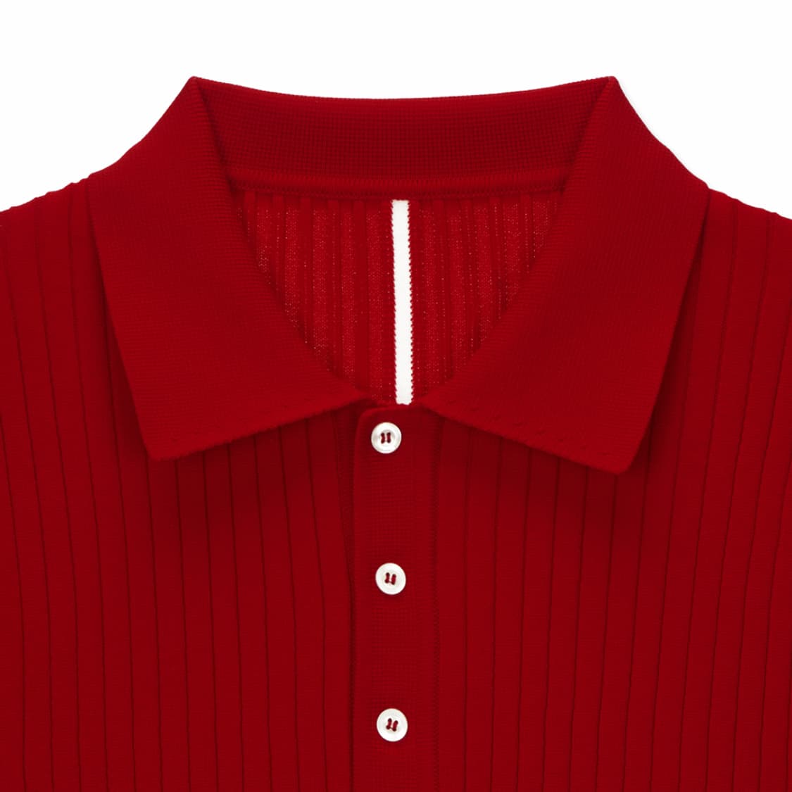 고스피어(GOSPHERES) 립 스트라이프 폴로스웨터 XL 상품이미지2