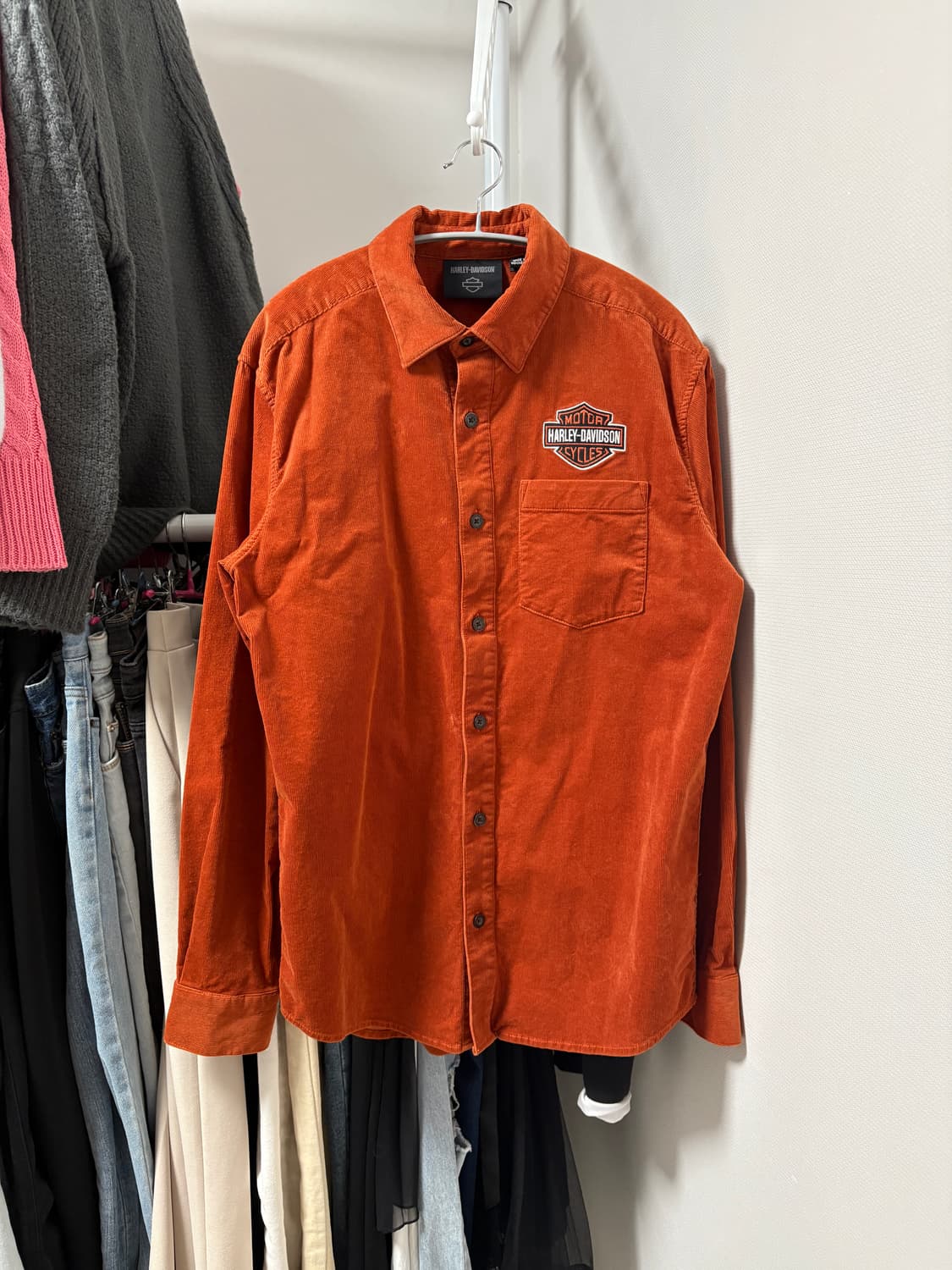 할리데이비슨 코듀로이 셔츠 상품이미지1