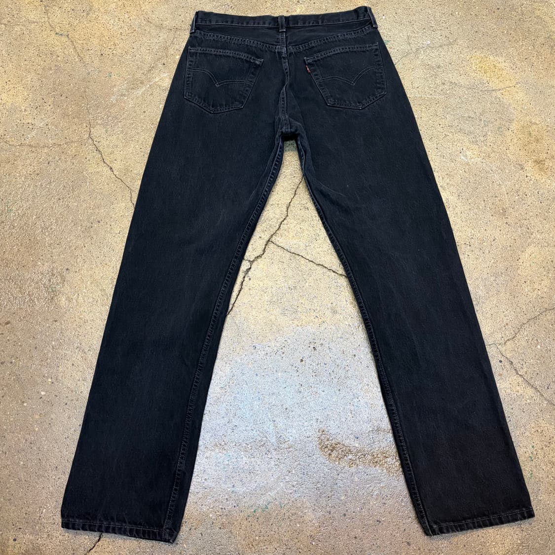 90s Made in USA 빈티지 리바이스 501 블랙진 청바지 상품이미지4