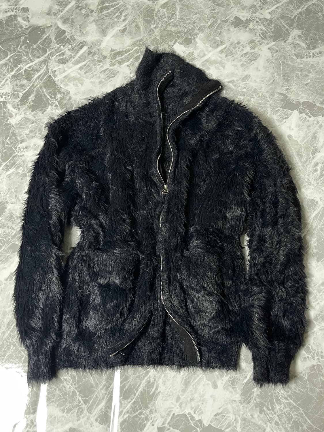 (Unknown)fur 2way zip up hoody 상품이미지5