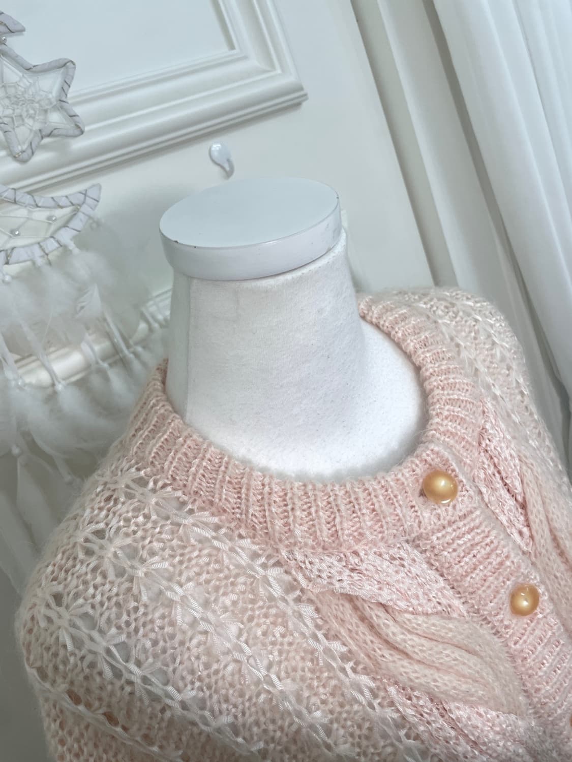 coral pink spring loose cardigan 상품이미지7