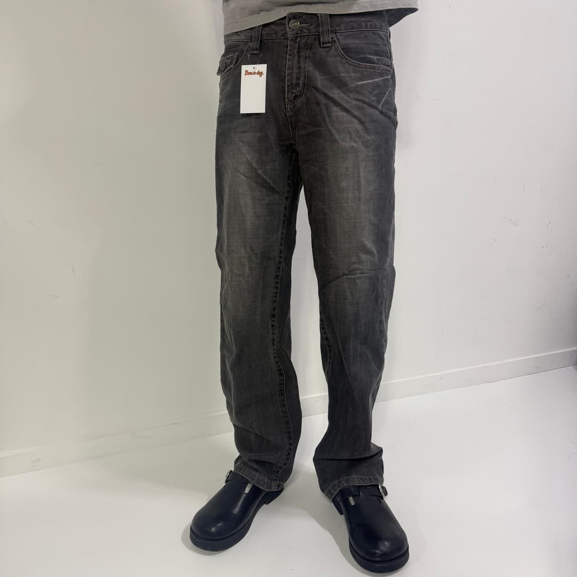 빈티지 신치백 데님팬츠 상품이미지3