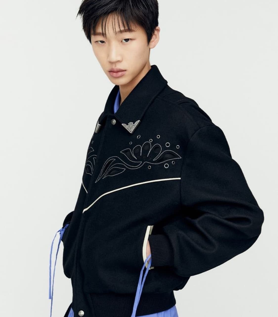 앤더슨벨 울 르망 블루종 상품이미지1