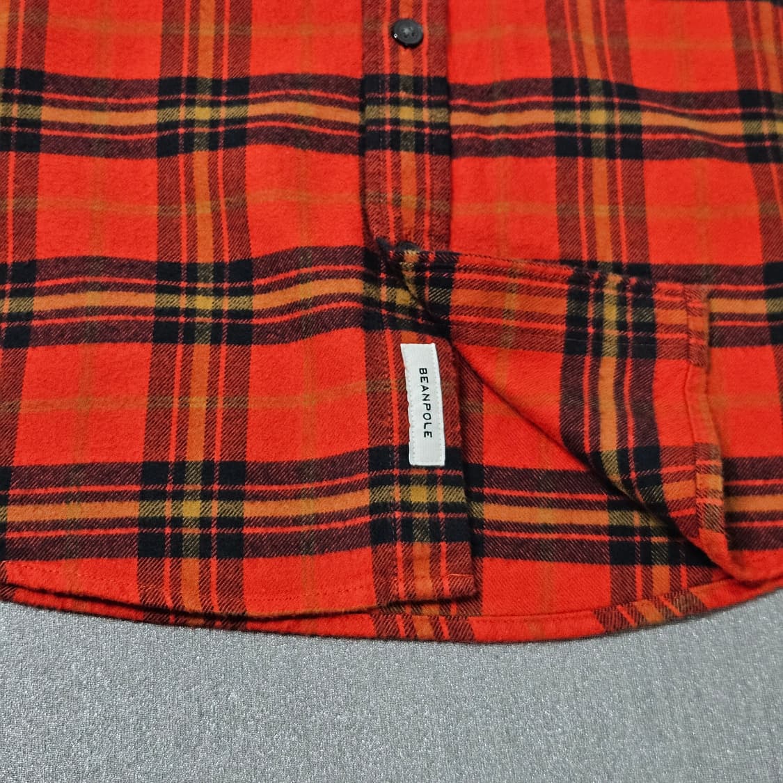 95 빈폴 플란넬 체크셔츠 상품이미지4