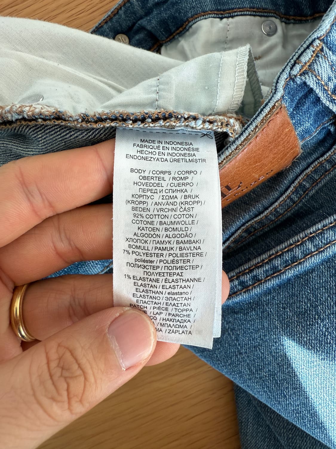 랄프로렌(Ralph Lauren) 스키니 데님팬츠 상품이미지8