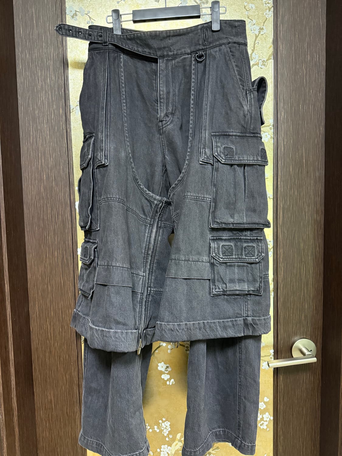 준지 컬렉션 데님치마바지 46사이즈 상품이미지3