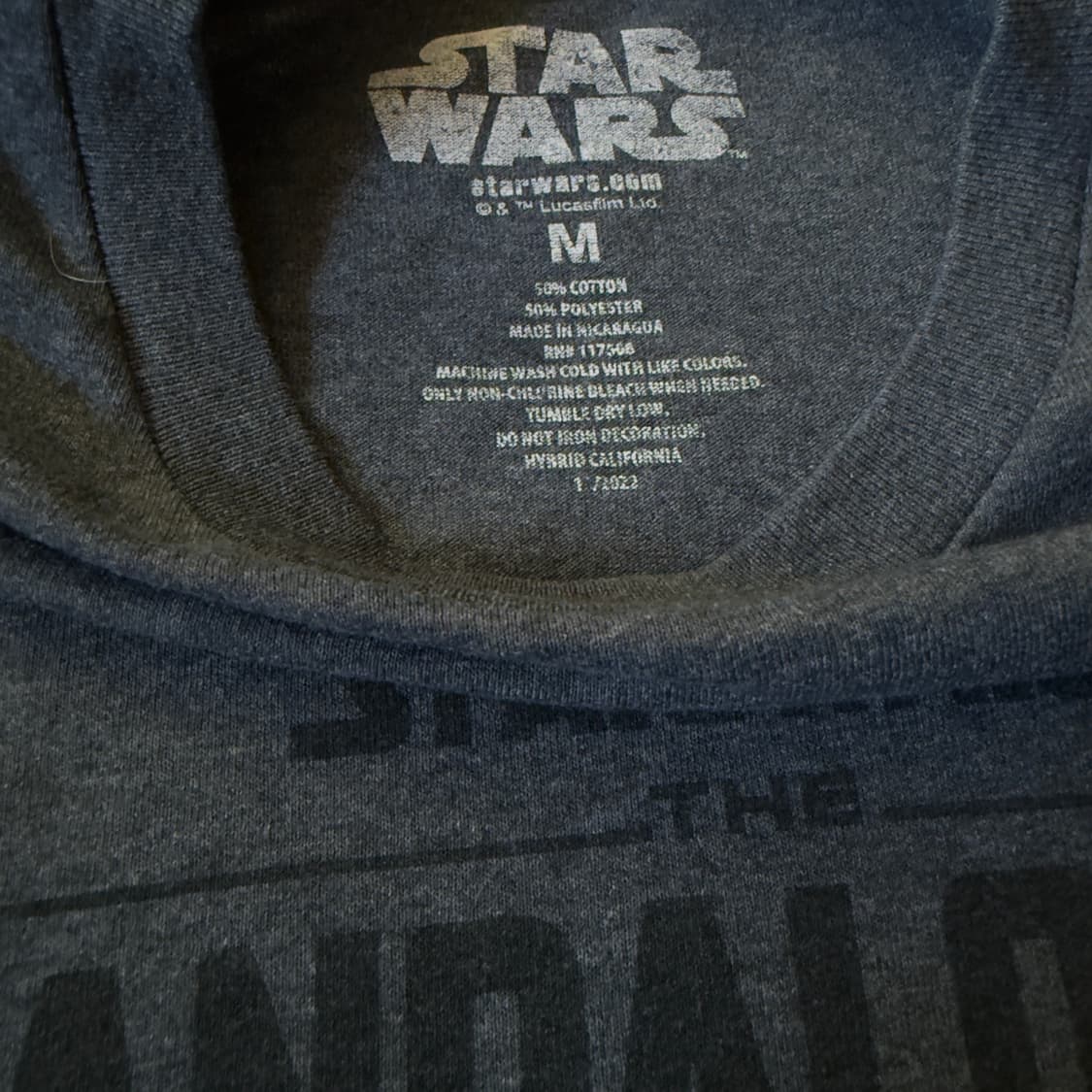 스타워즈 만달로리안 베이비요다 티셔츠 상품이미지2