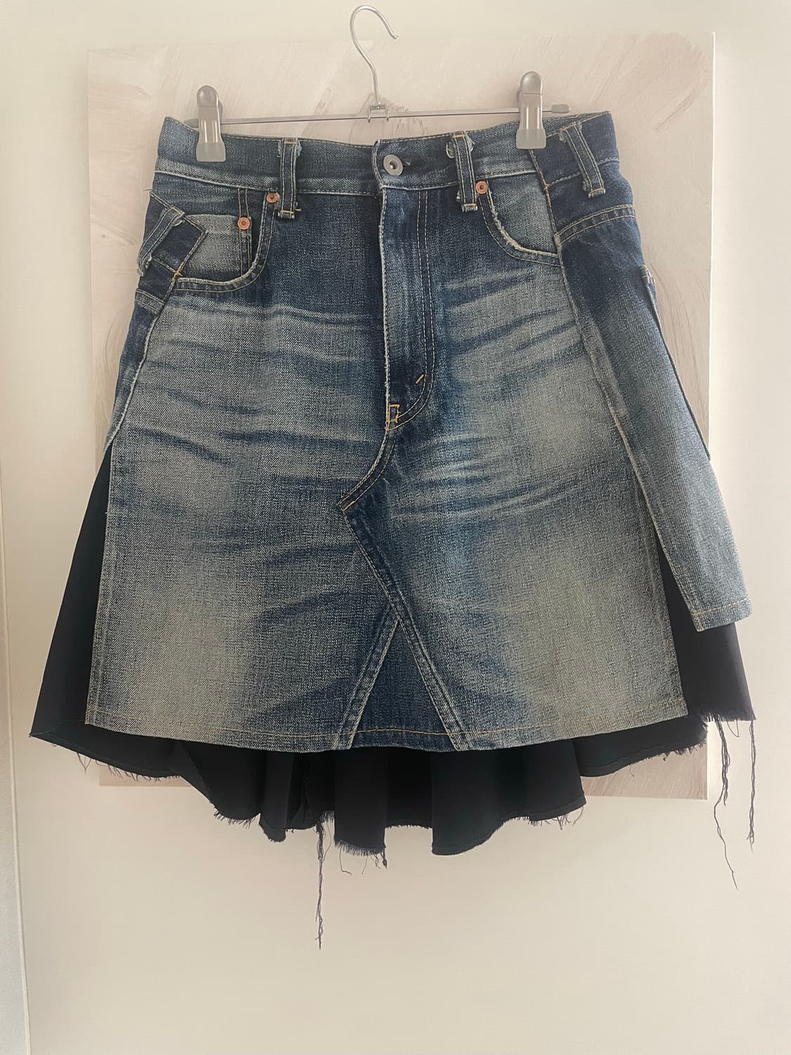 준야와타나베 데님 스커트 상품이미지1