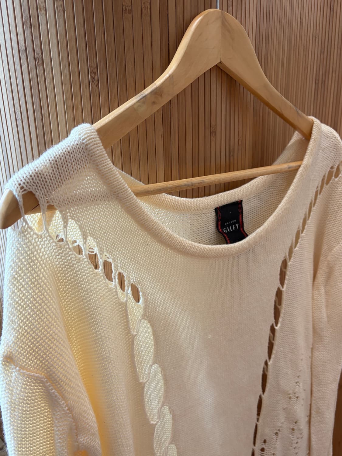 MAISON GILFY Damage Knit 상품이미지2