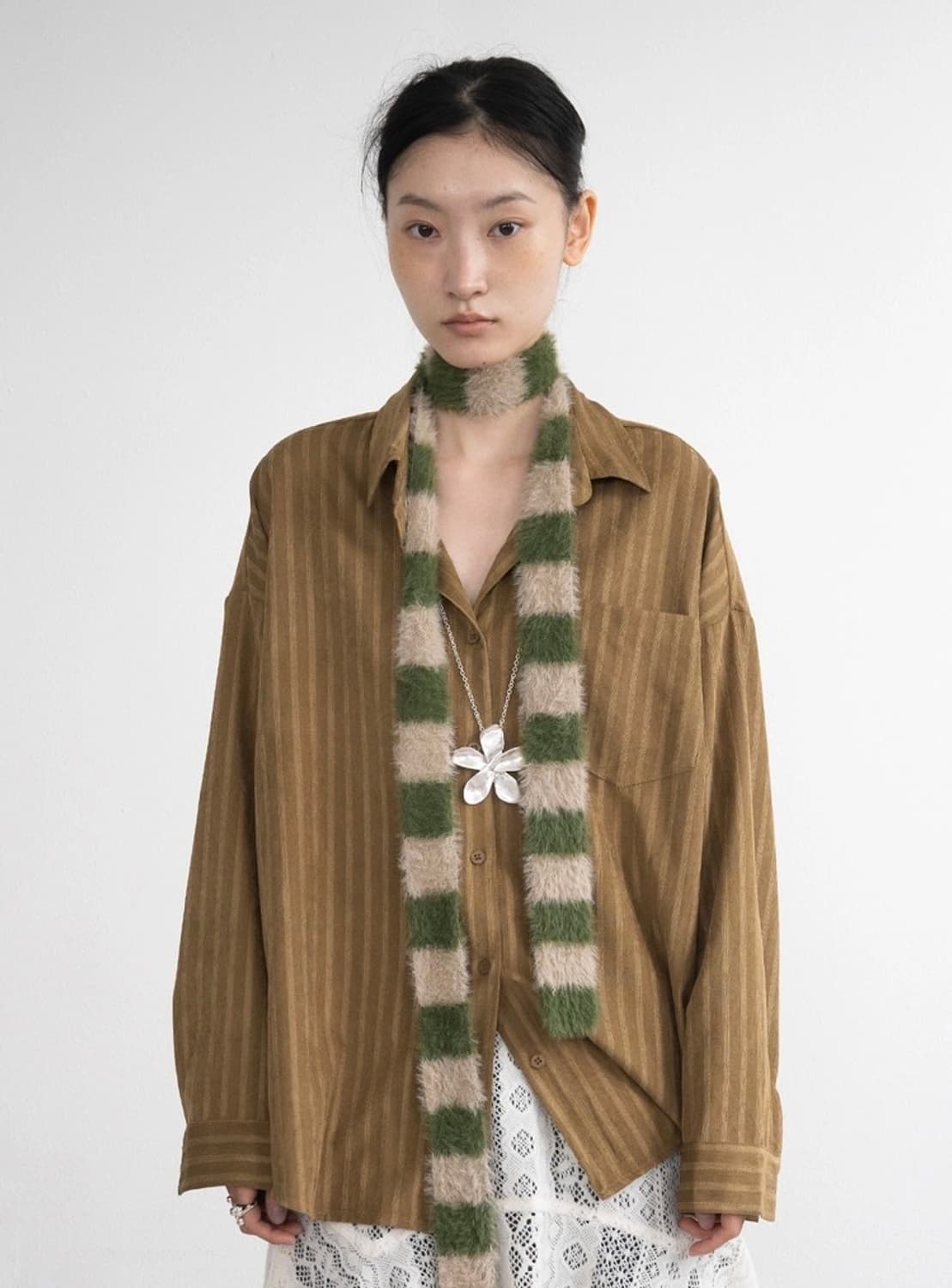 picky society 피키 소사이어티 셔츠 스카프 상품이미지1