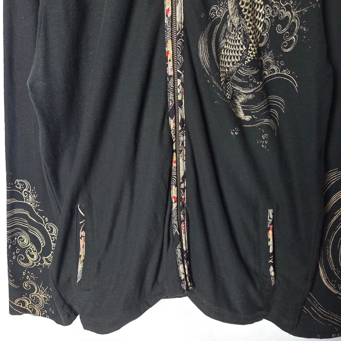 [KARAKURI TAMASHII] 카라쿠리 타마시 오리엔탈 후드집업 상품이미지4