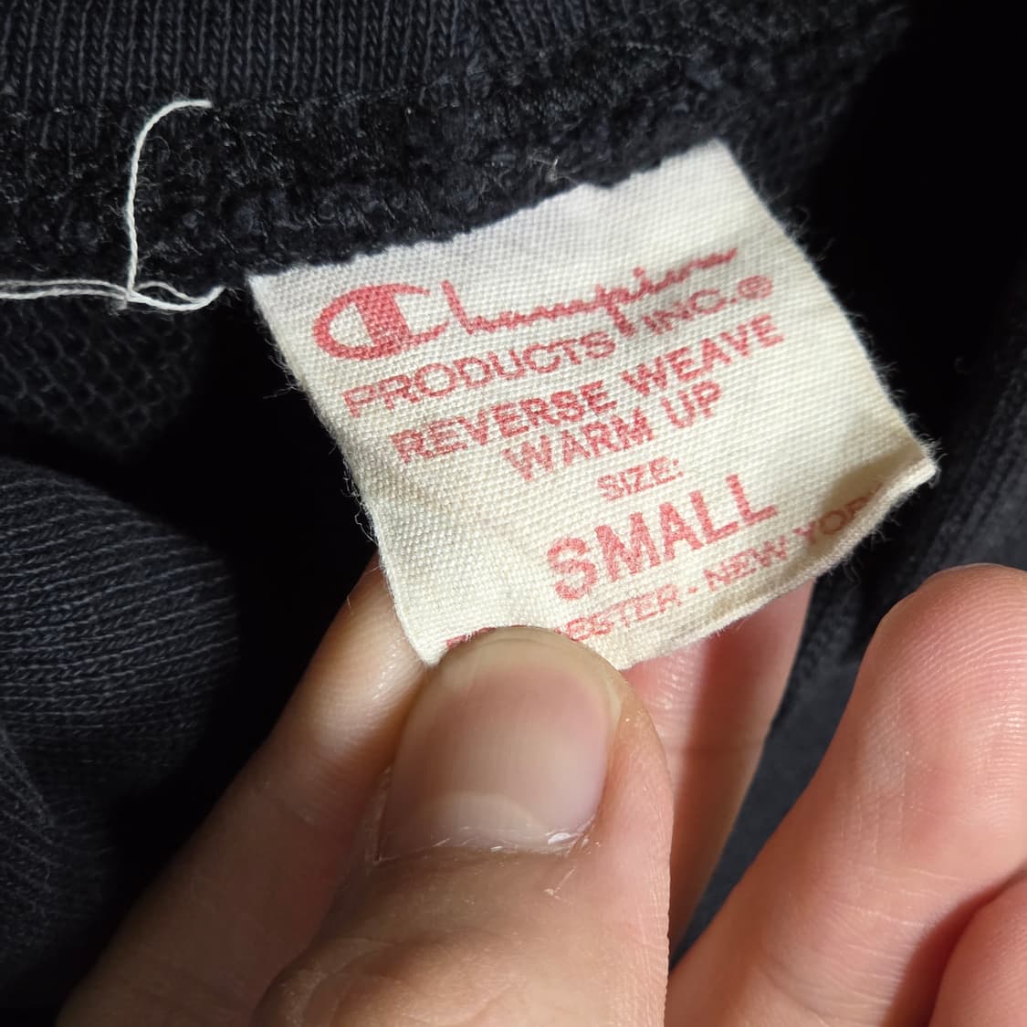 90'S 챔피온 리버스위브 블랙 후드티 상품이미지8