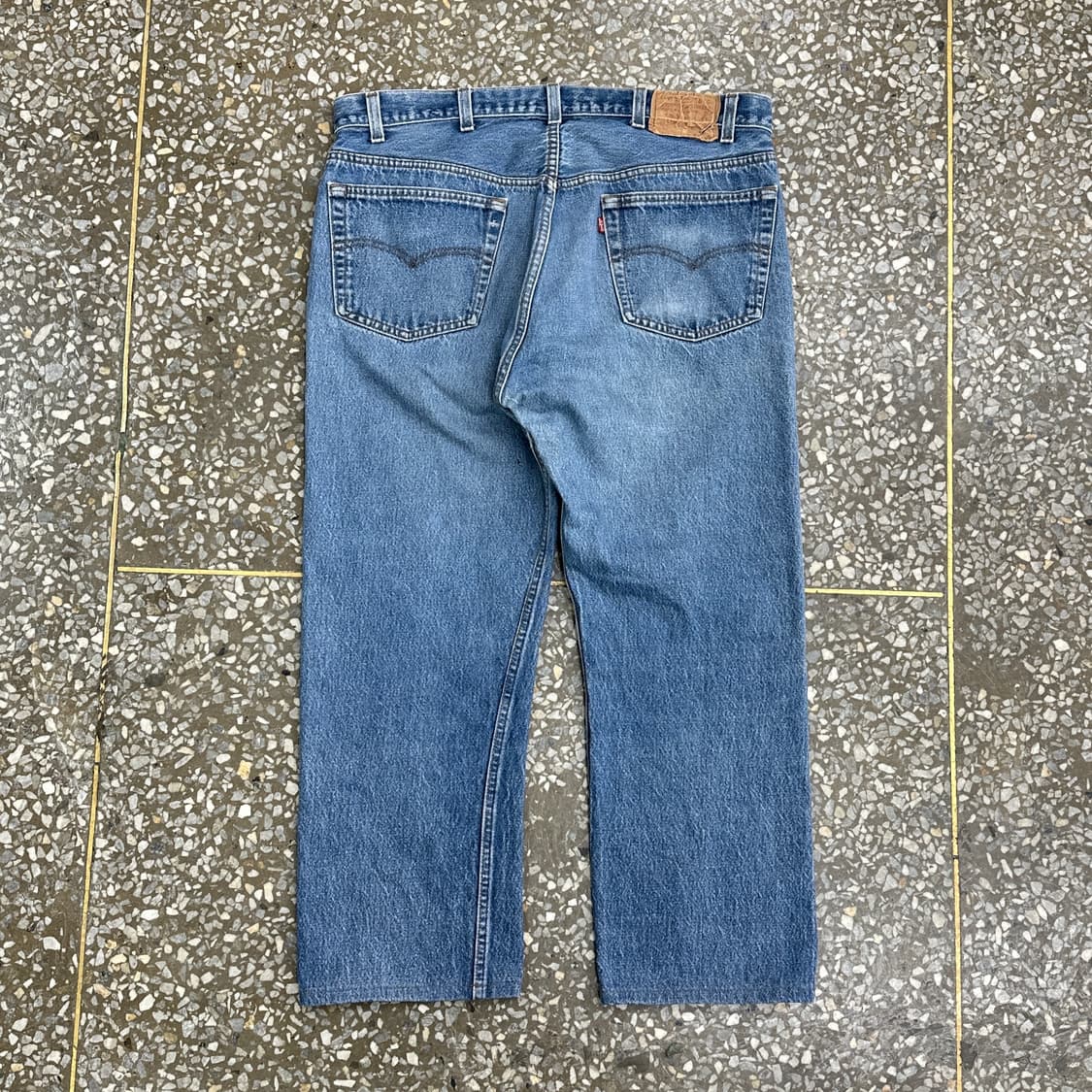 80s USA 리바이스 501 STF 블루 진 데님 팬츠 38 상품이미지2