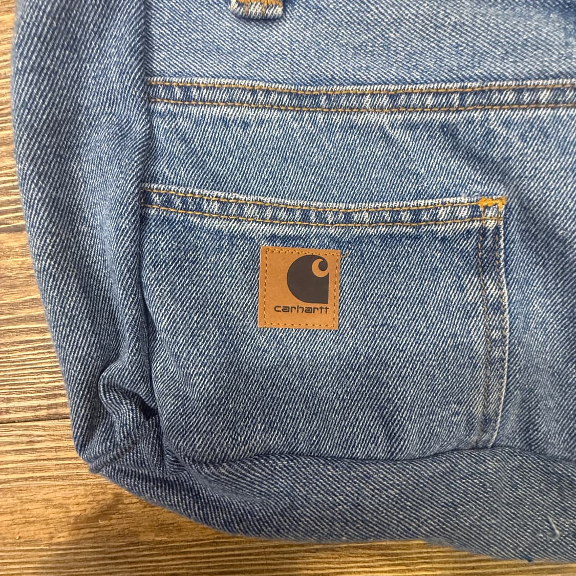 칼하트 리메이크 데님 크로스백 상품이미지3