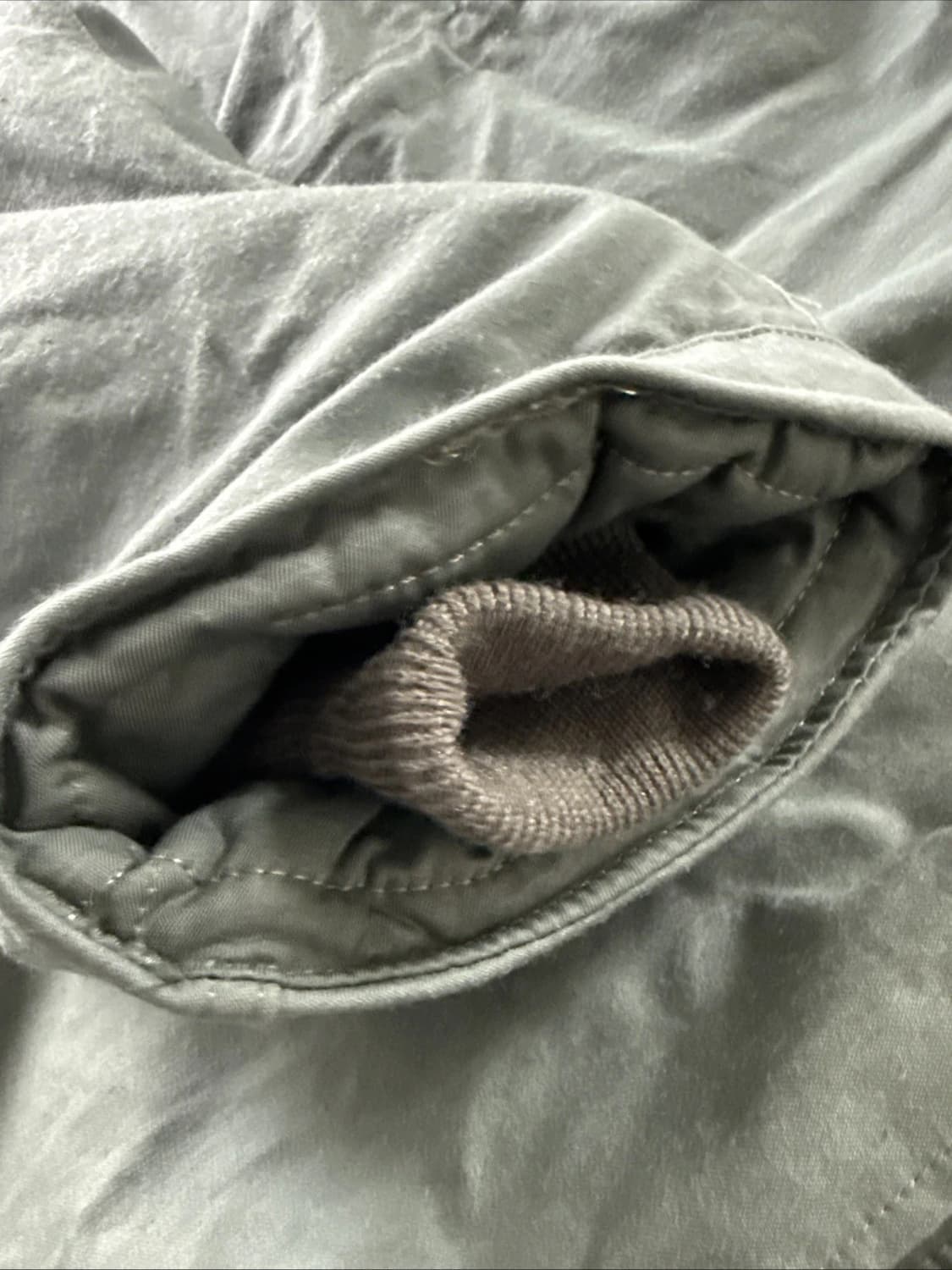 90s 미공군 납품용 그린브라이어 인더스트리 N-3B 파카 세이지그린 상품이미지6