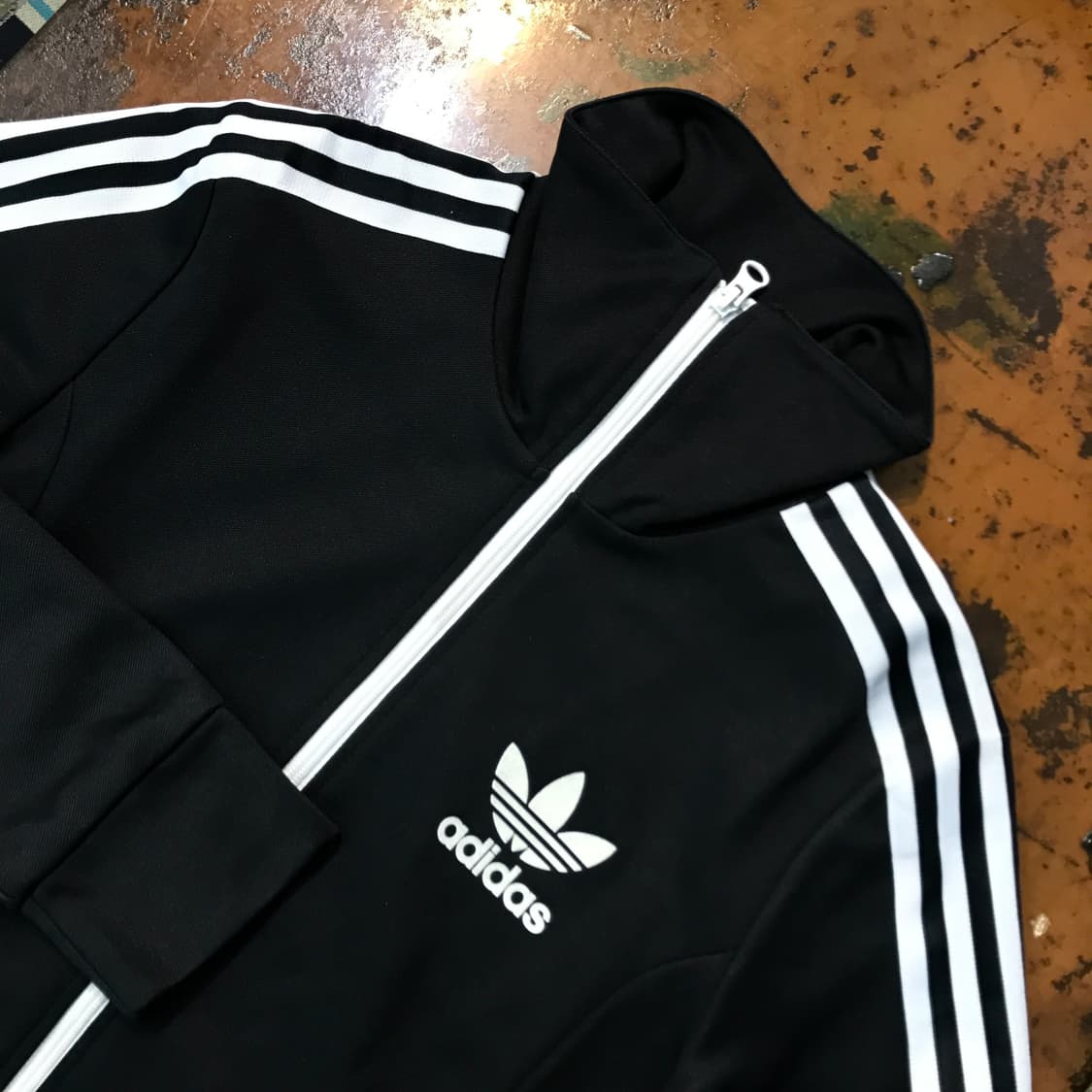 아디다스 유로파 블랙 집업 져지 여성 55 사이즈 상품이미지4