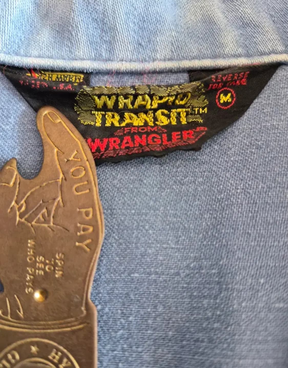 70s USA Wrangler Safari Bush Jacket (M) 상품이미지3