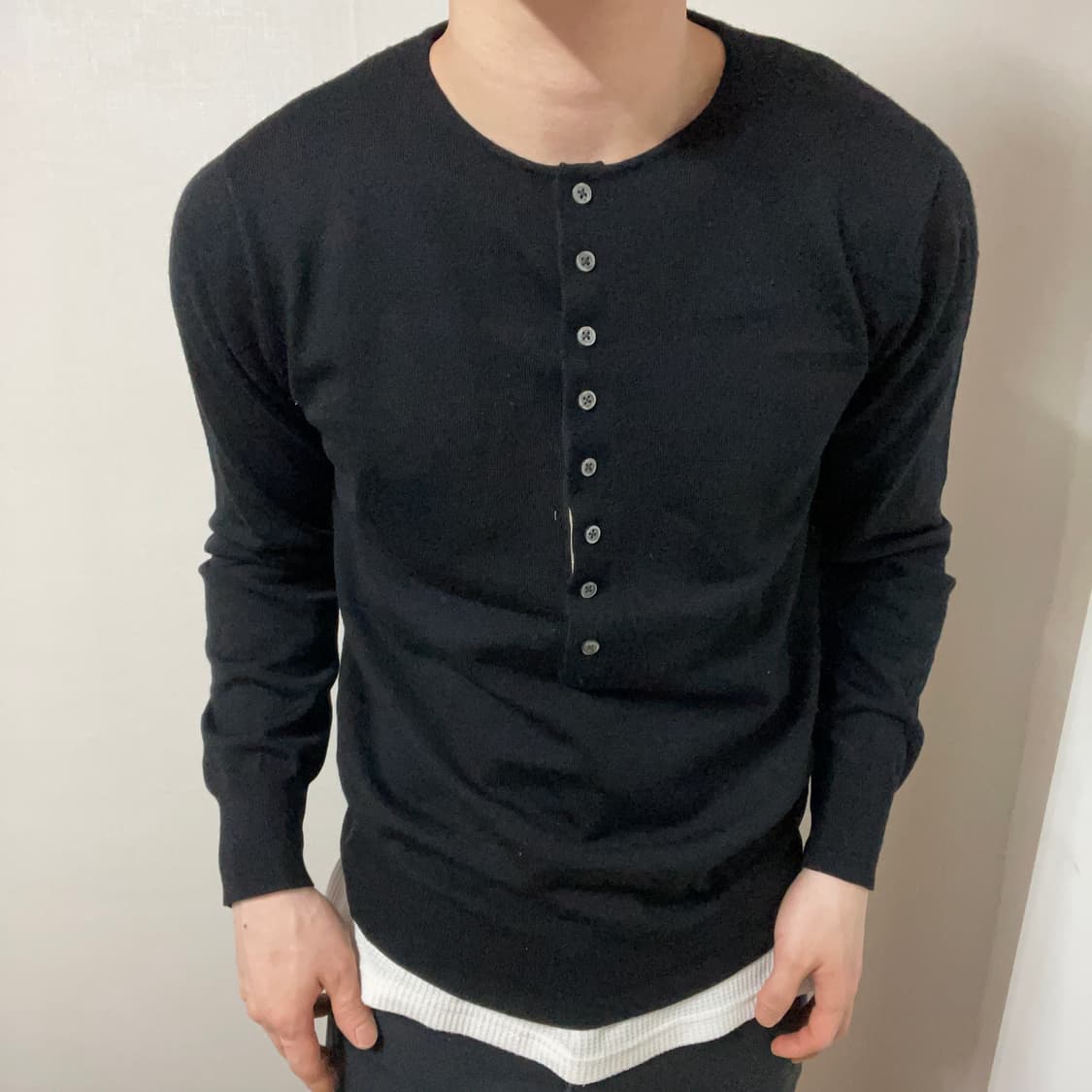 PAUL SMITH BLACK WOOL KNIT 상품이미지2